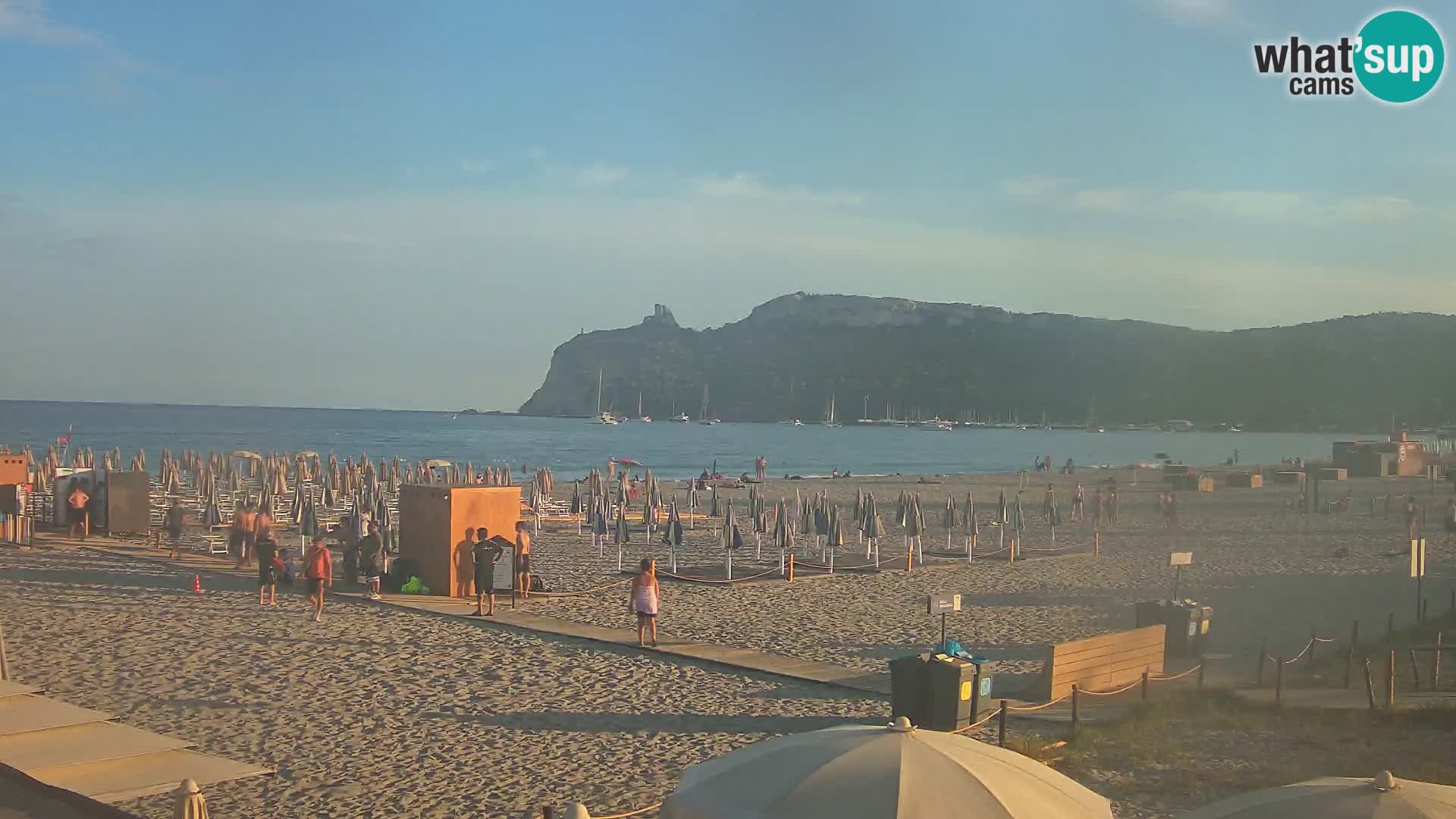 Poetto beach webcam | Cagliari | Sardinia