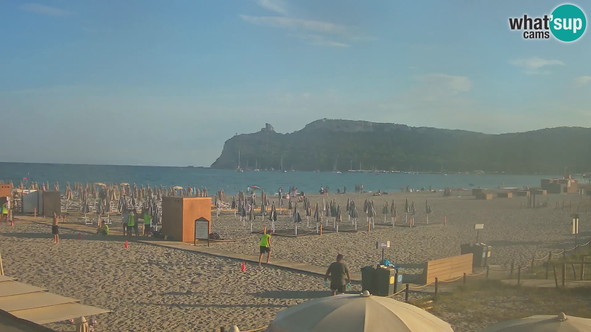 Poetto Strand Webcam | Cagliari | Sardinien