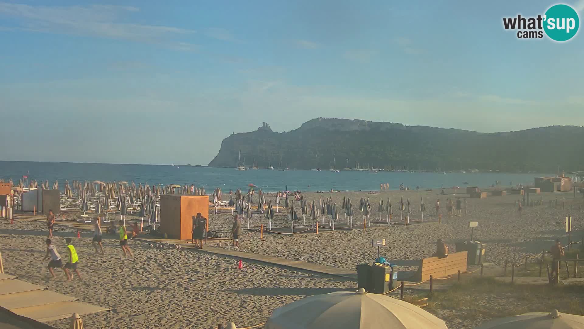 Poetto beach webcam | Cagliari | Sardinia