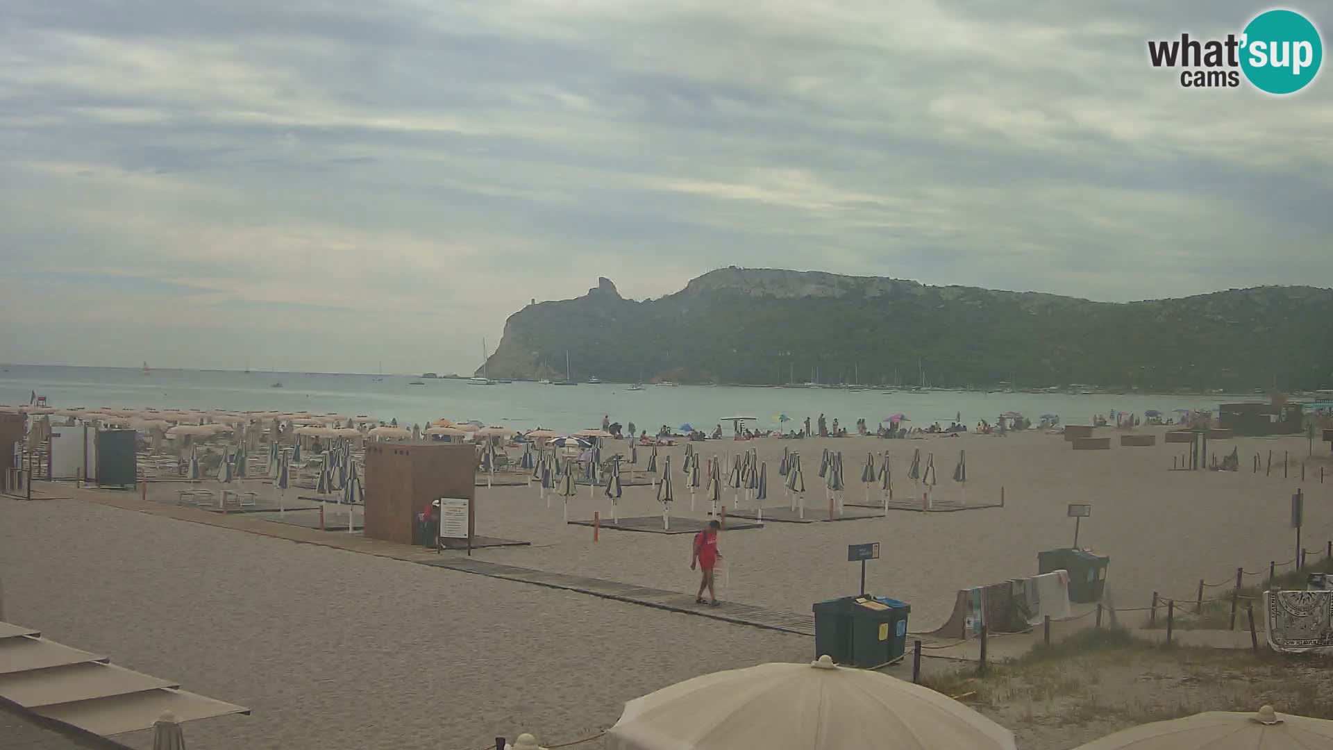 Poetto Strand Webcam | Cagliari | Sardinien