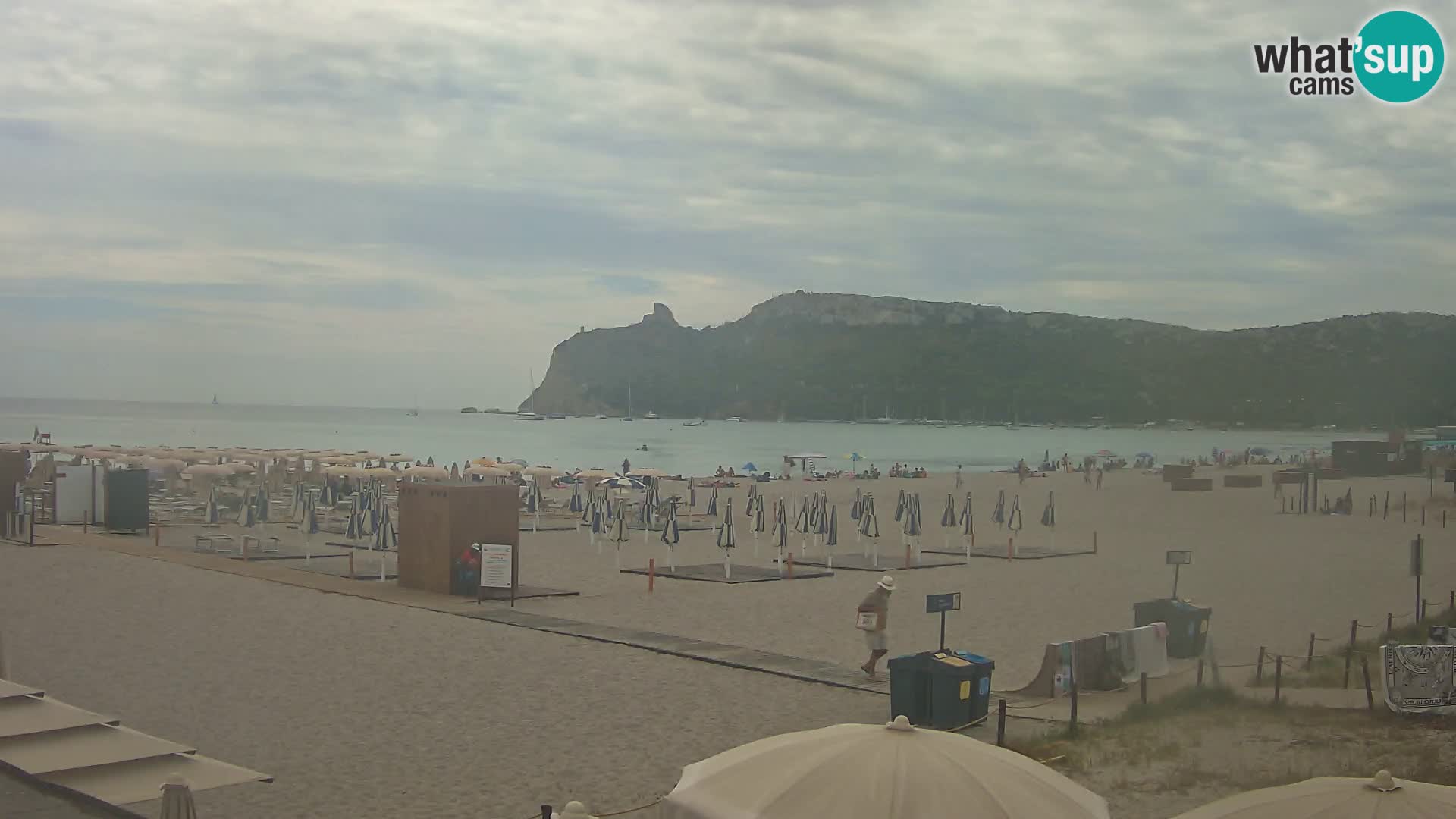 Poetto Strand Webcam | Cagliari | Sardinien