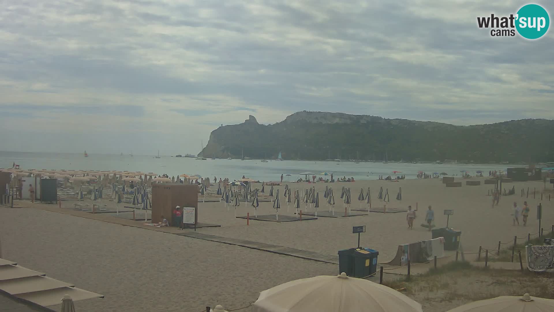 Webcam spiaggia del Poetto | Cagliari | Sardegna