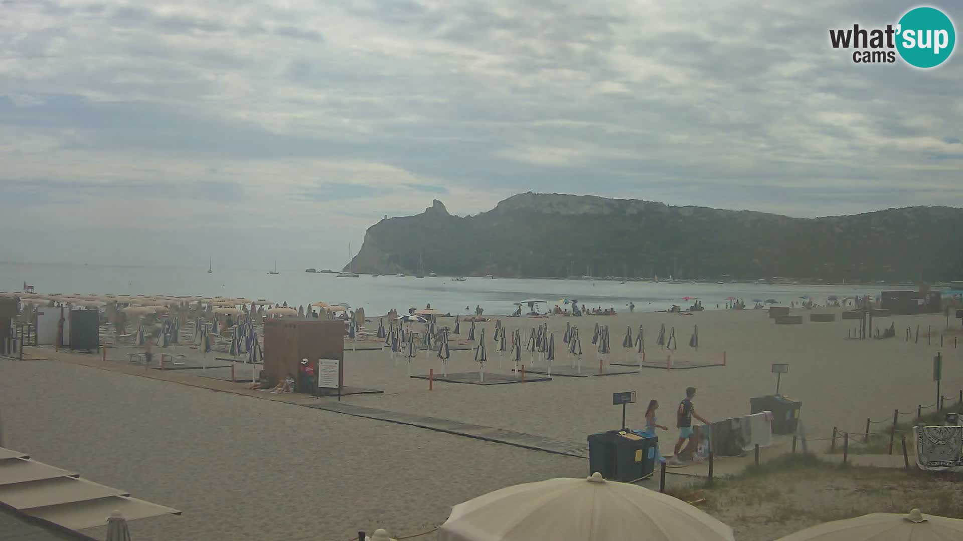 Poetto Strand Webcam | Cagliari | Sardinien