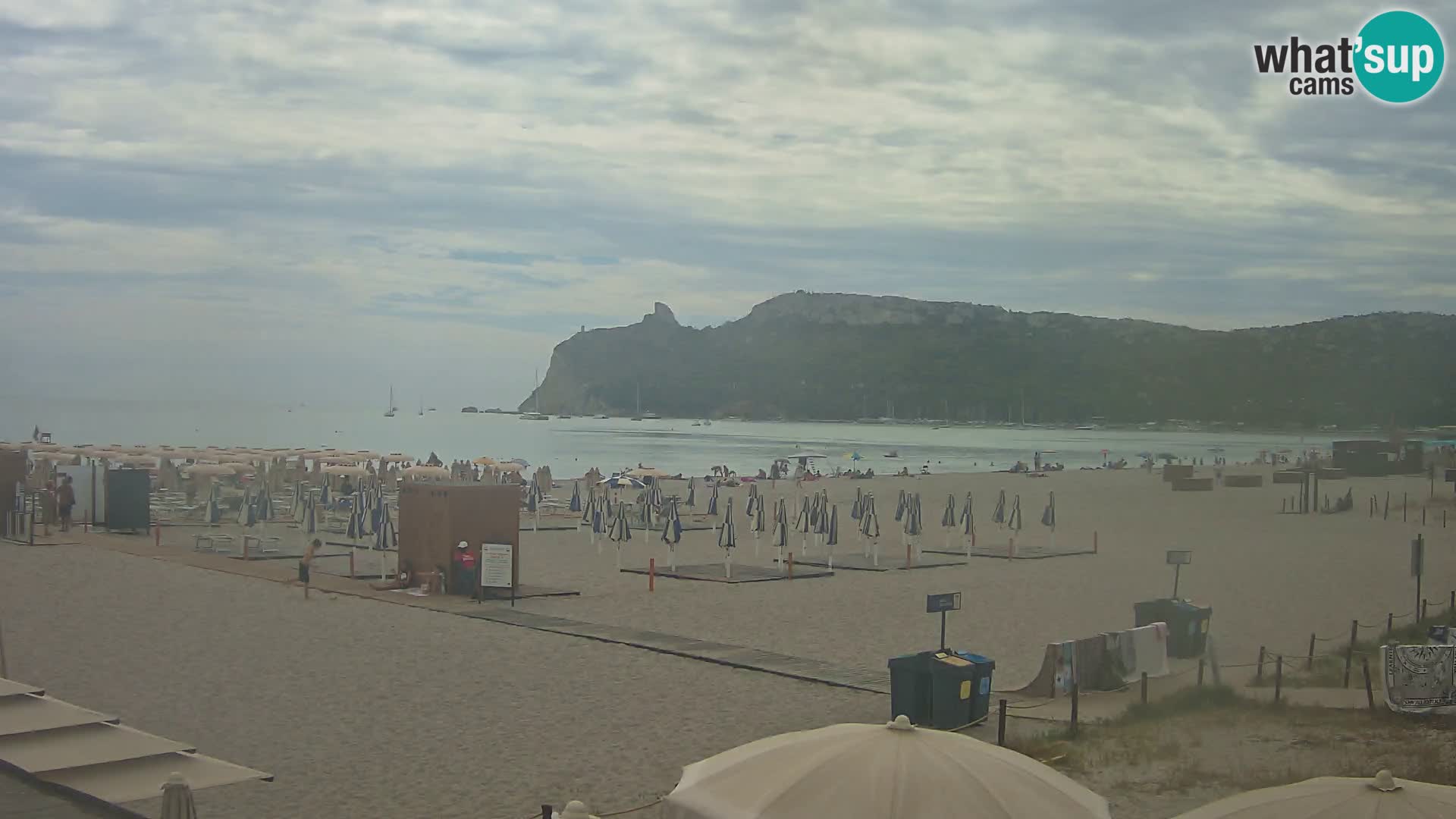 Poetto beach webcam | Cagliari | Sardinia