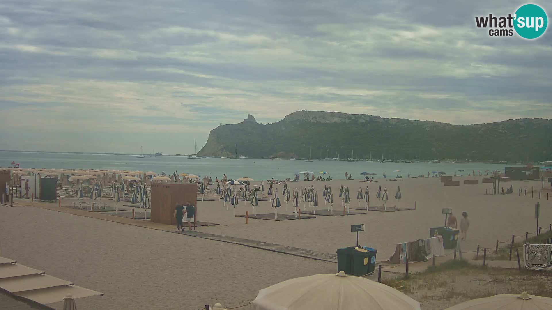 Webcam spiaggia del Poetto | Cagliari | Sardegna