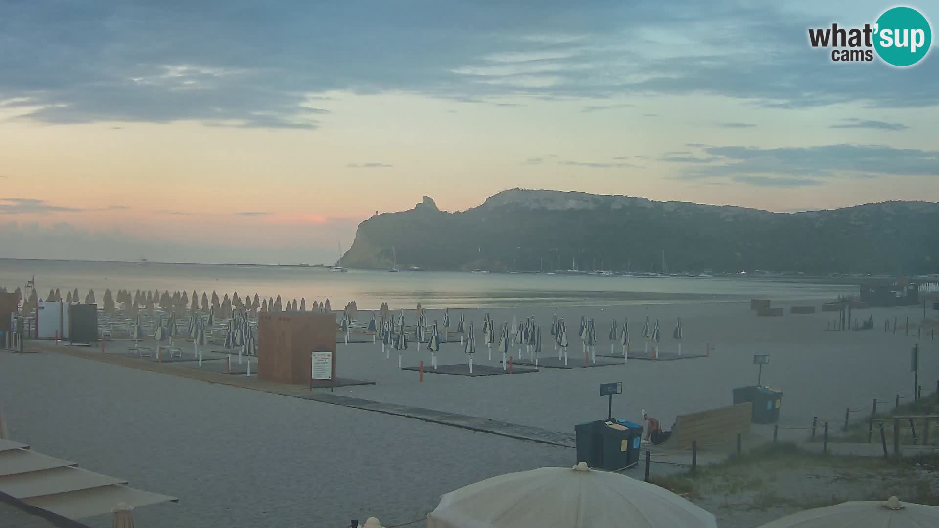 Poetto beach webcam | Cagliari | Sardinija