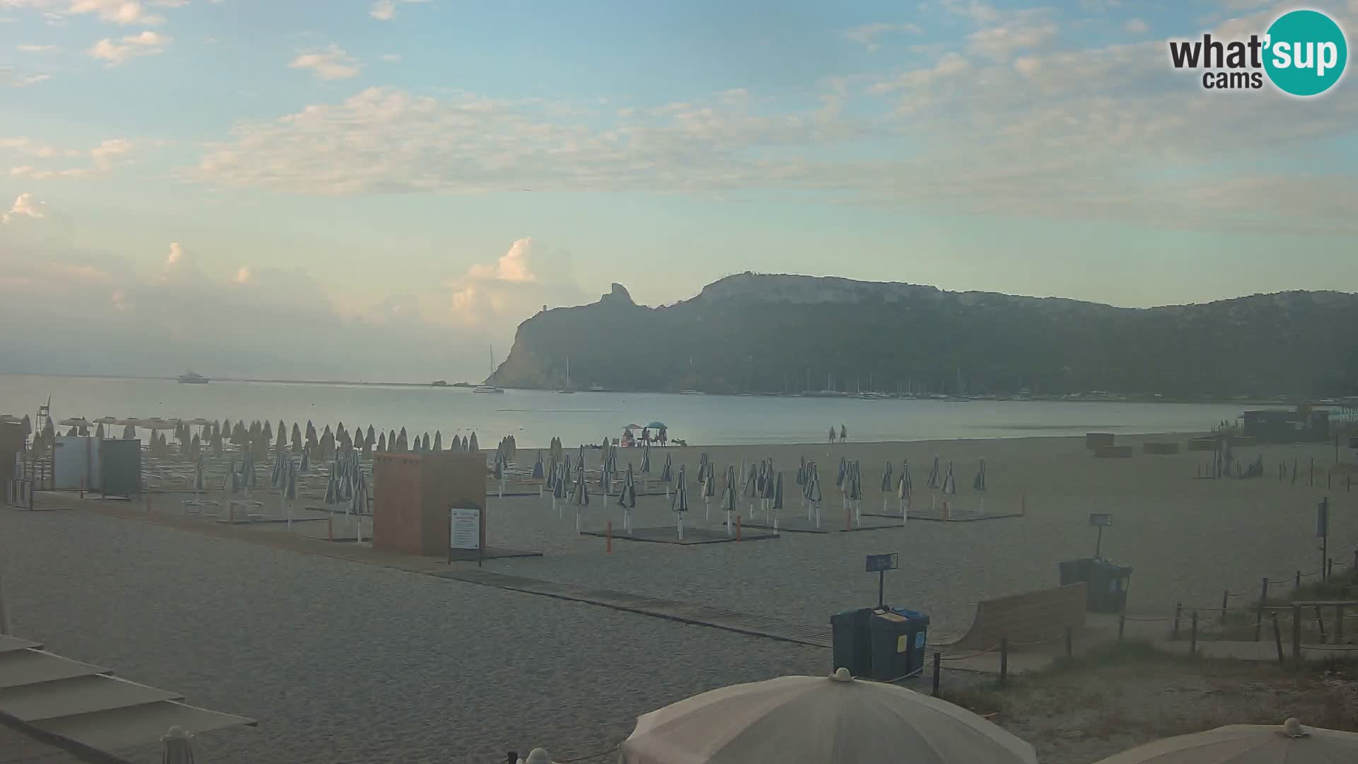 Webcam plage de Poetto | Cagliari | Sardaigne