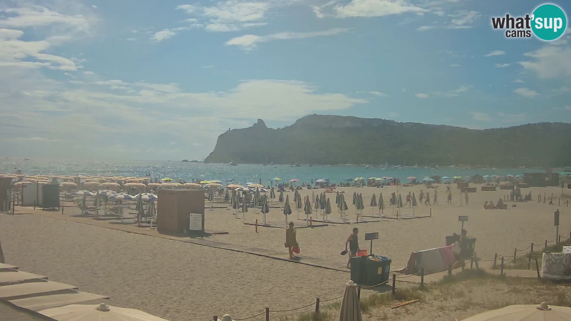 Webcam plage de Poetto | Cagliari | Sardaigne