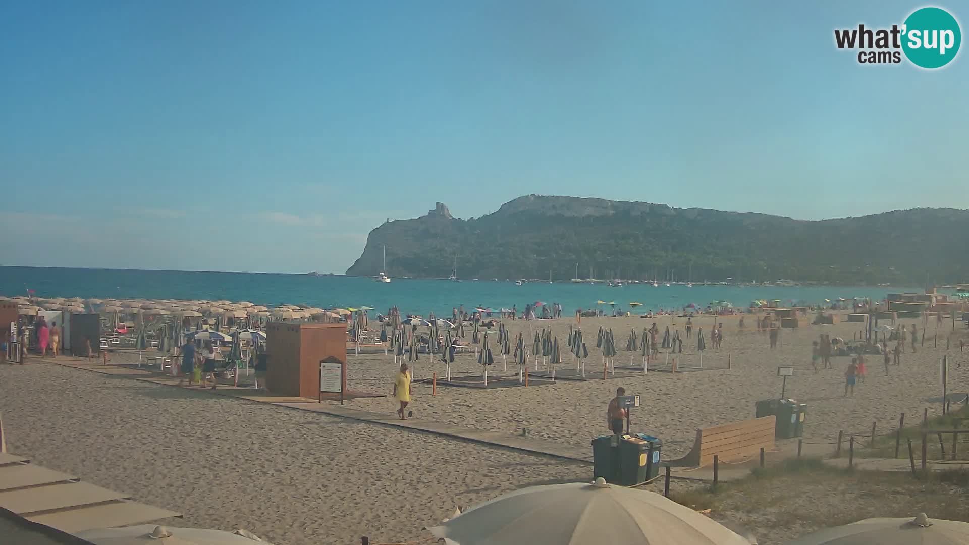 Poetto Strand Webcam | Cagliari | Sardinien