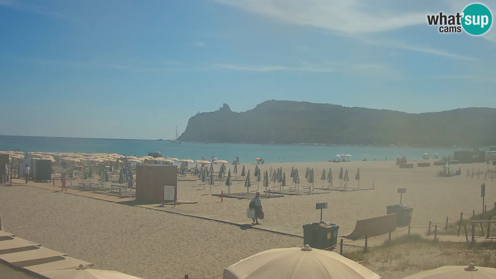 Webcam playa de Poetto | Cagliari | Cerdeña