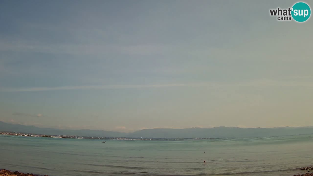 Spletna kamera Cagliari Windsurf Club – Pogled v živo s plaže Poetto