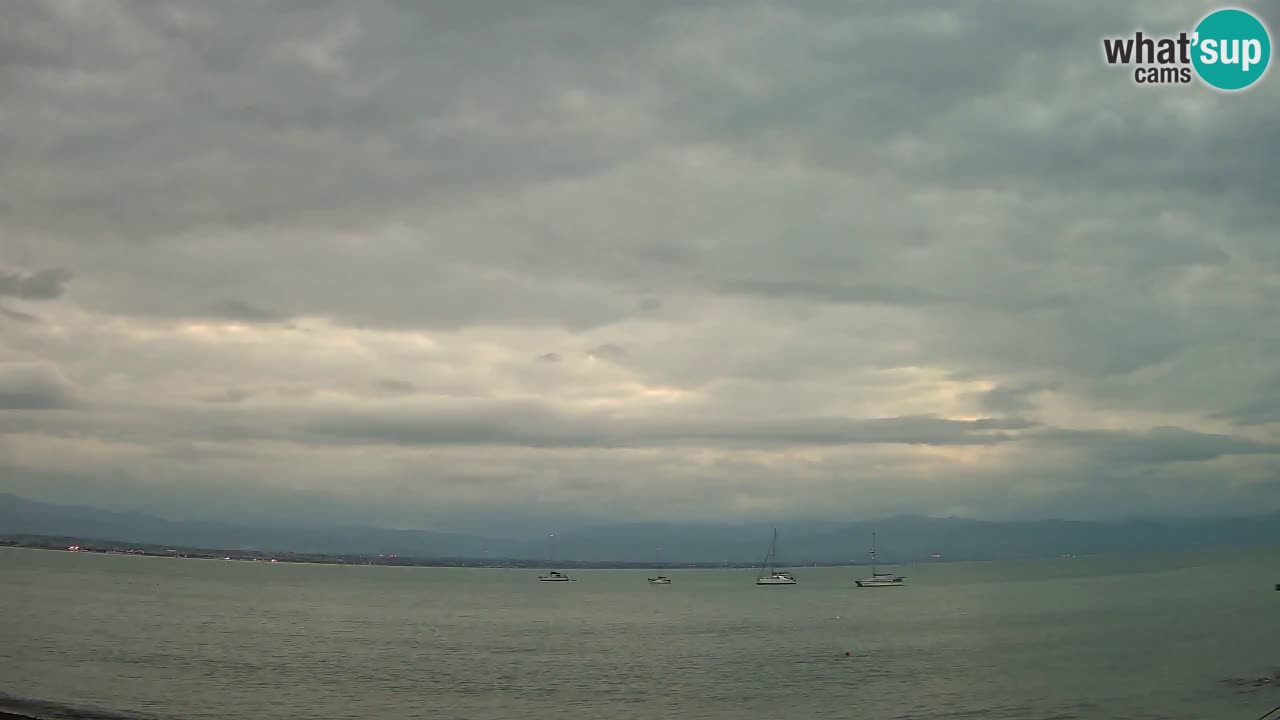 Webcam Cagliari Windsurf Club – Spiaggia del Poetto in diretta