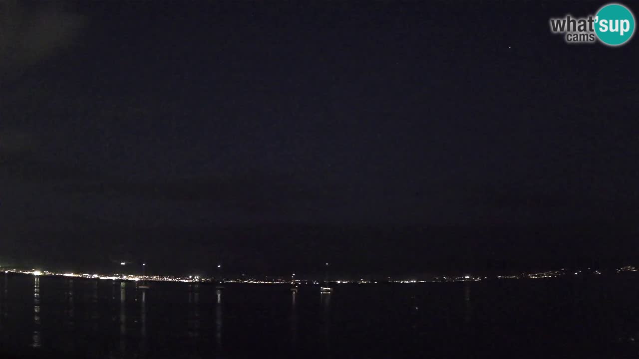 Web kamera Cagliari Windsurf Club – Poetto plaža uživo