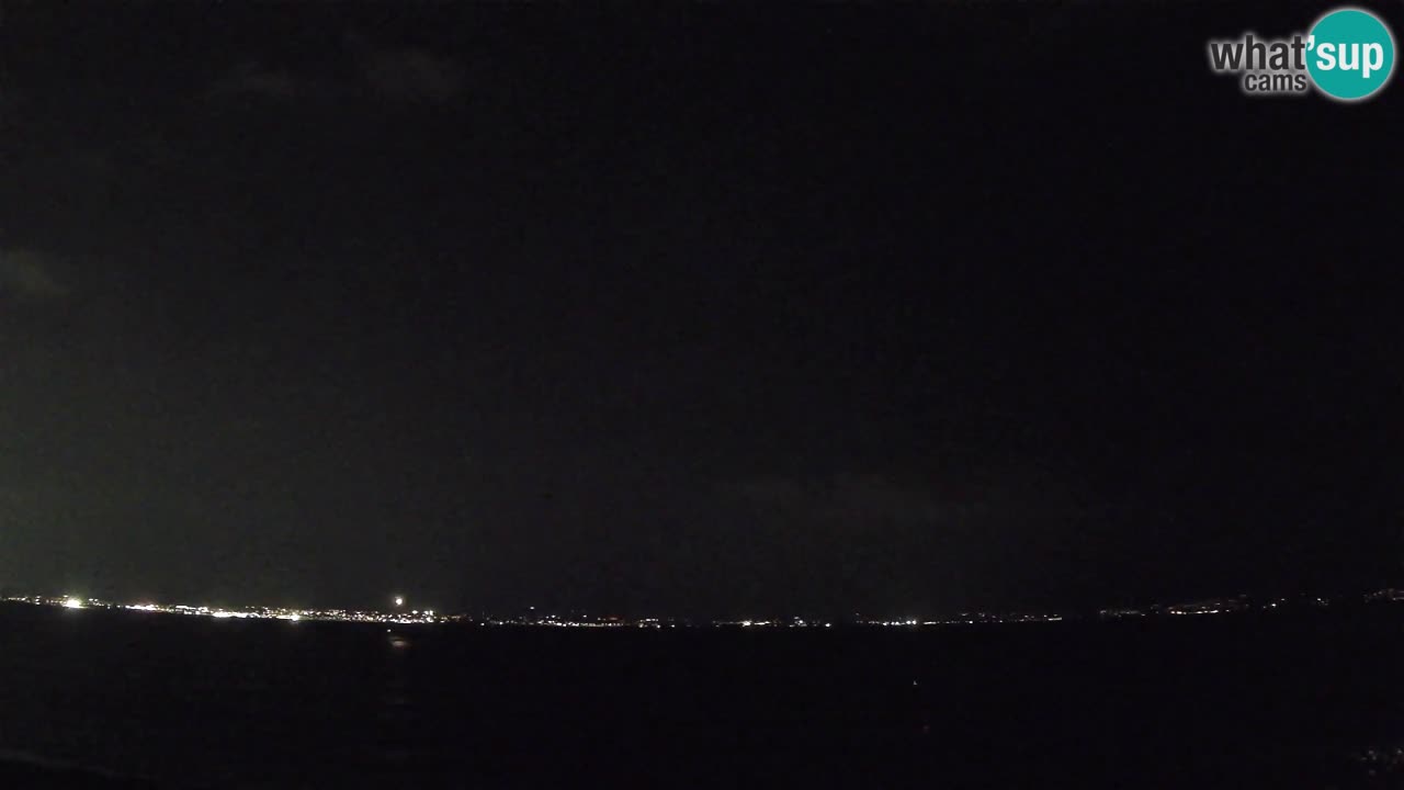 Webcam Cagliari Windsurf Club – Plage du Poetto en direct