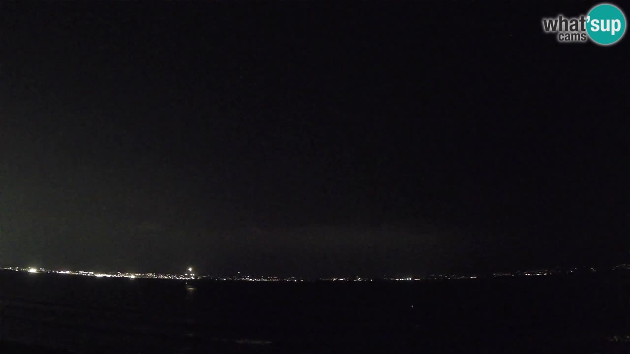 Webcam Cagliari Windsurf Club – Playa del Poetto en directo