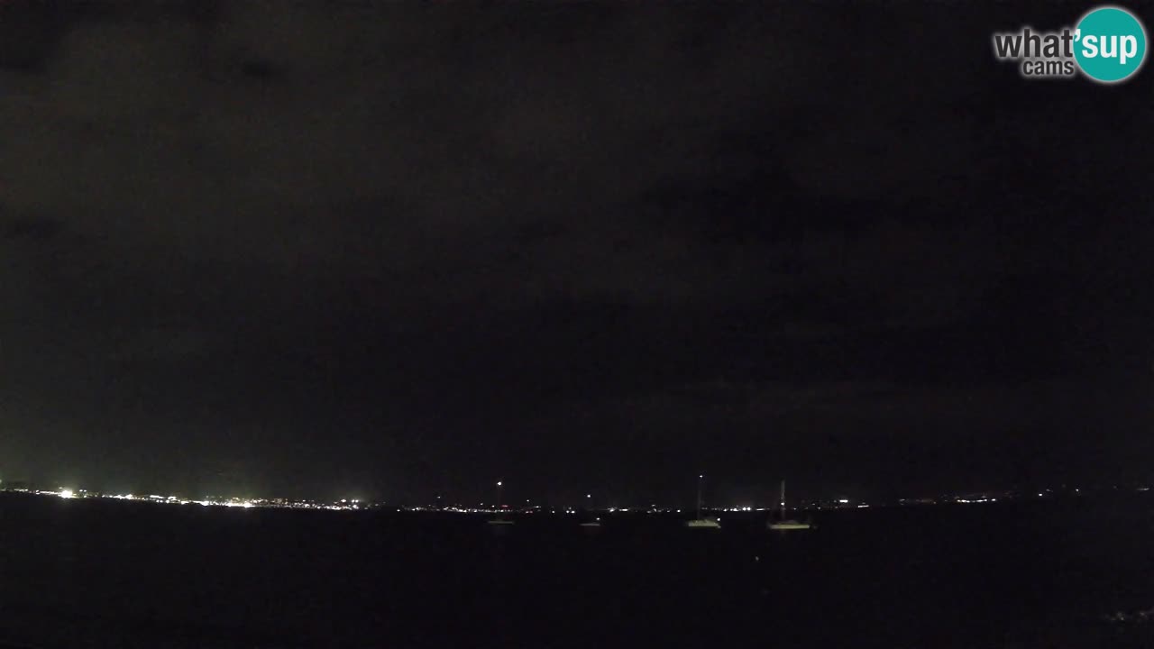 Webcam Cagliari Windsurf Club – Plage du Poetto en direct