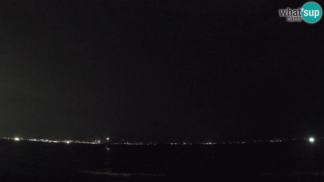 Webcam Cagliari Windsurf Club – Playa del Poetto en directo