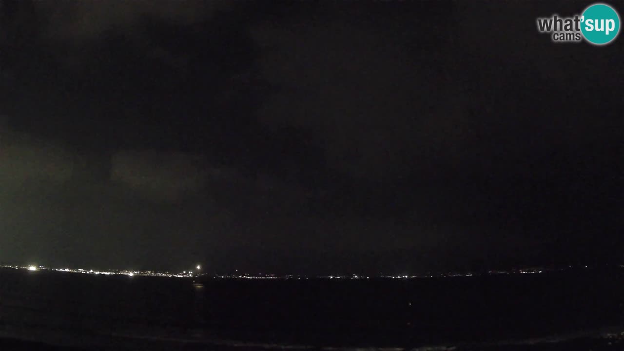 Web kamera Cagliari Windsurf Club – Poetto plaža uživo