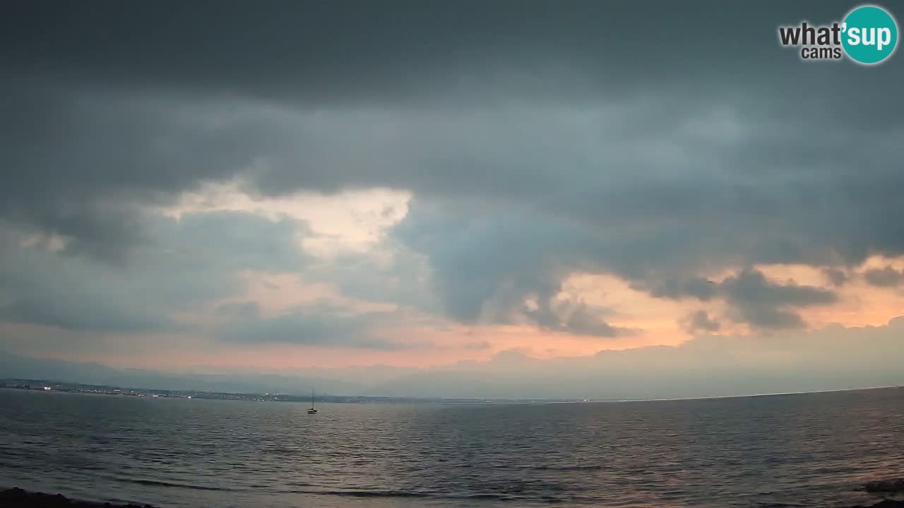 Webcam Cagliari Windsurf Club – Spiaggia del Poetto in diretta