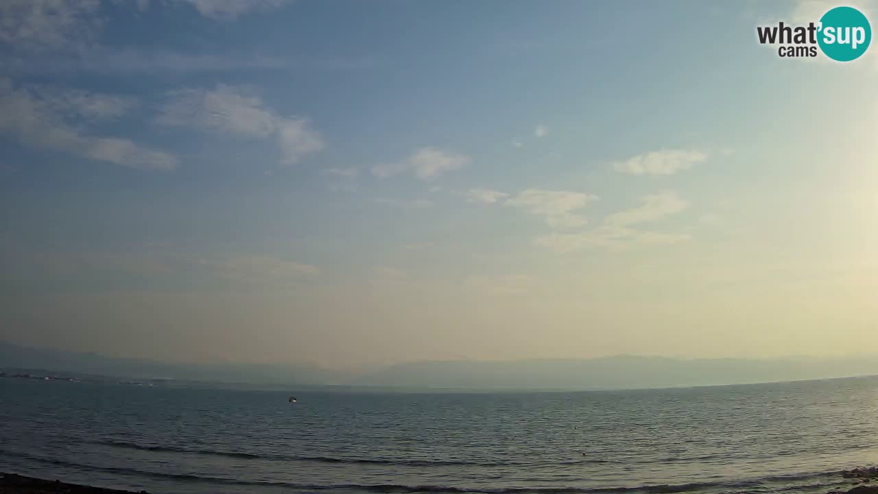 Webcam Cagliari Windsurf Club – Plage du Poetto en direct