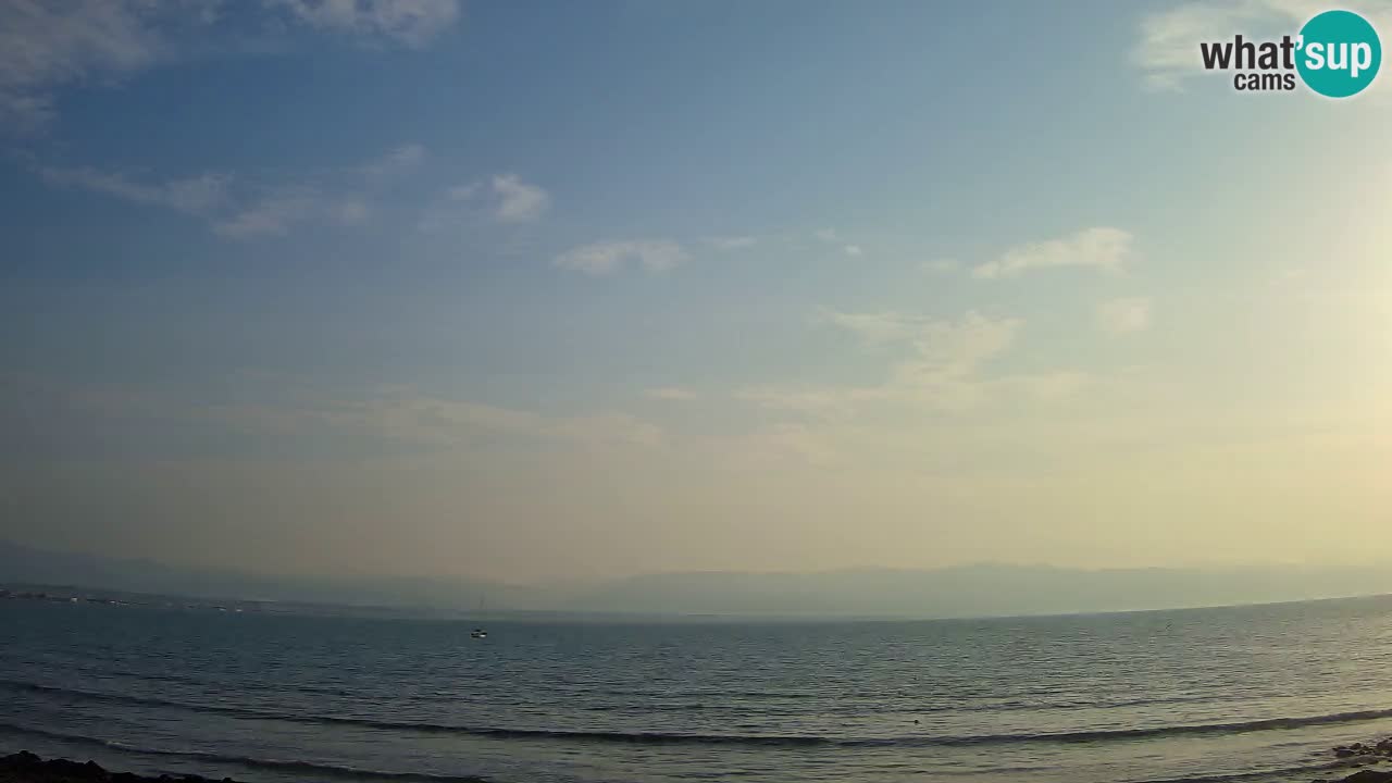 Webcam Cagliari Windsurf Club – Playa del Poetto en directo