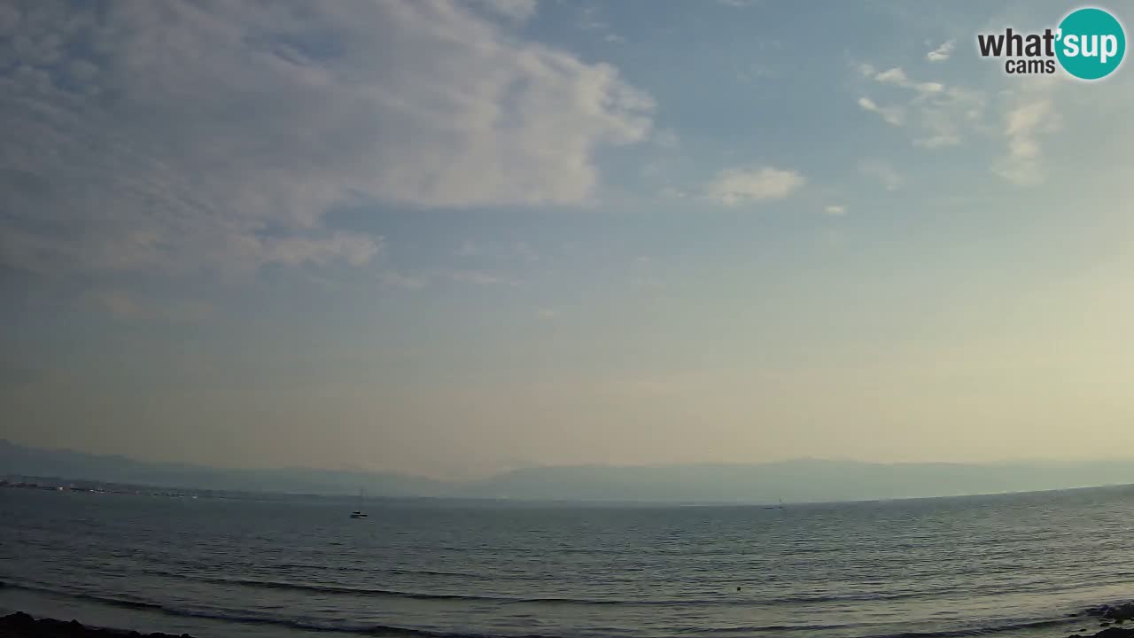 Webcam Cagliari Windsurf Club – Spiaggia del Poetto in diretta