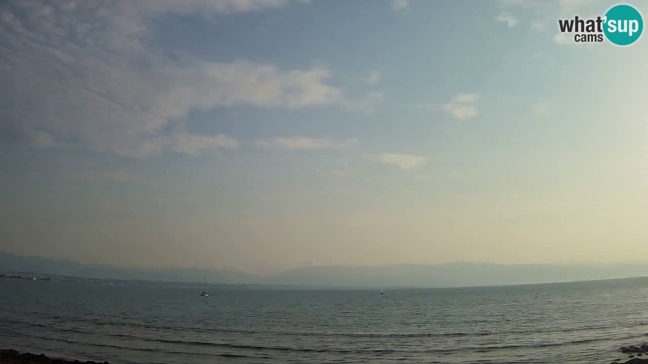 Webcam Cagliari Windsurf Club – Playa del Poetto en directo