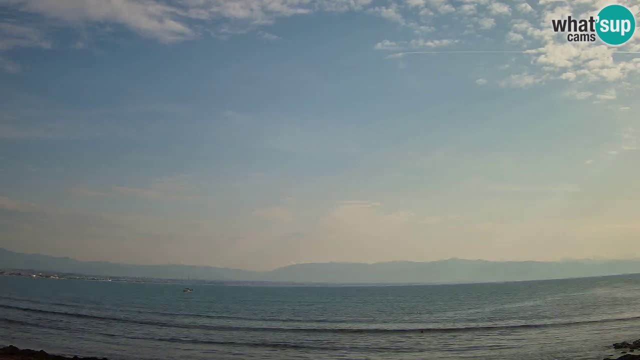 Web kamera Cagliari Windsurf Club – Poetto plaža uživo