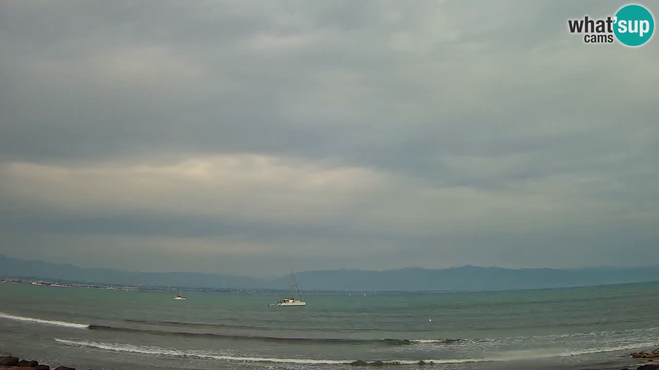 Webcam Cagliari Windsurf Club – Liveblick vom Poetto Strand