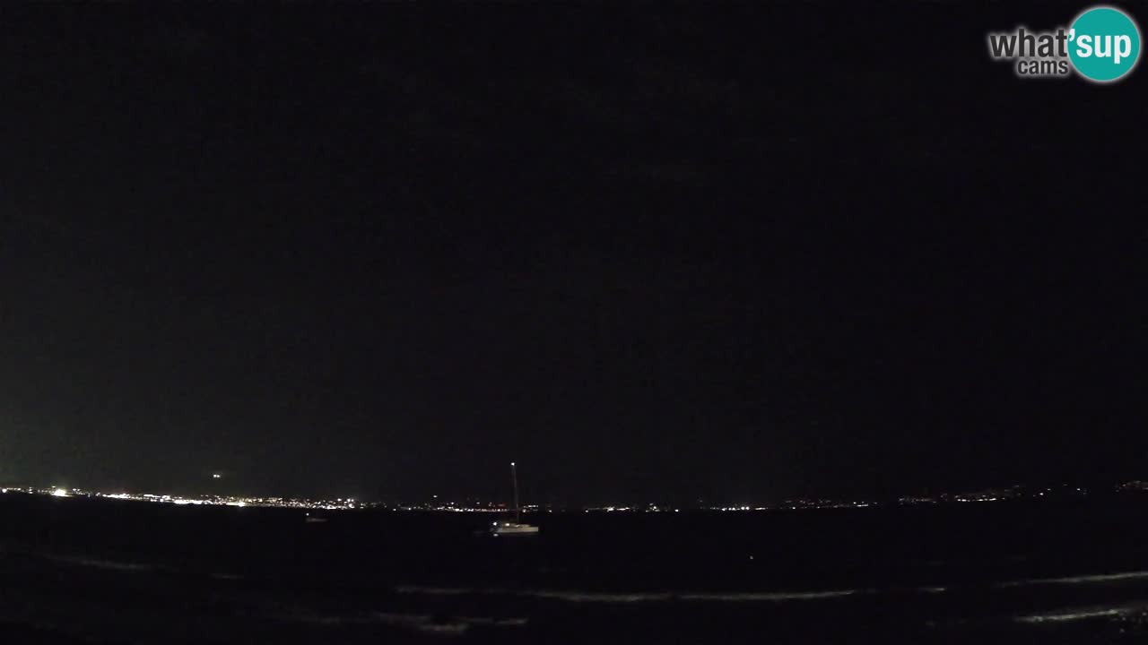 Web kamera Cagliari Windsurf Club – Poetto plaža uživo