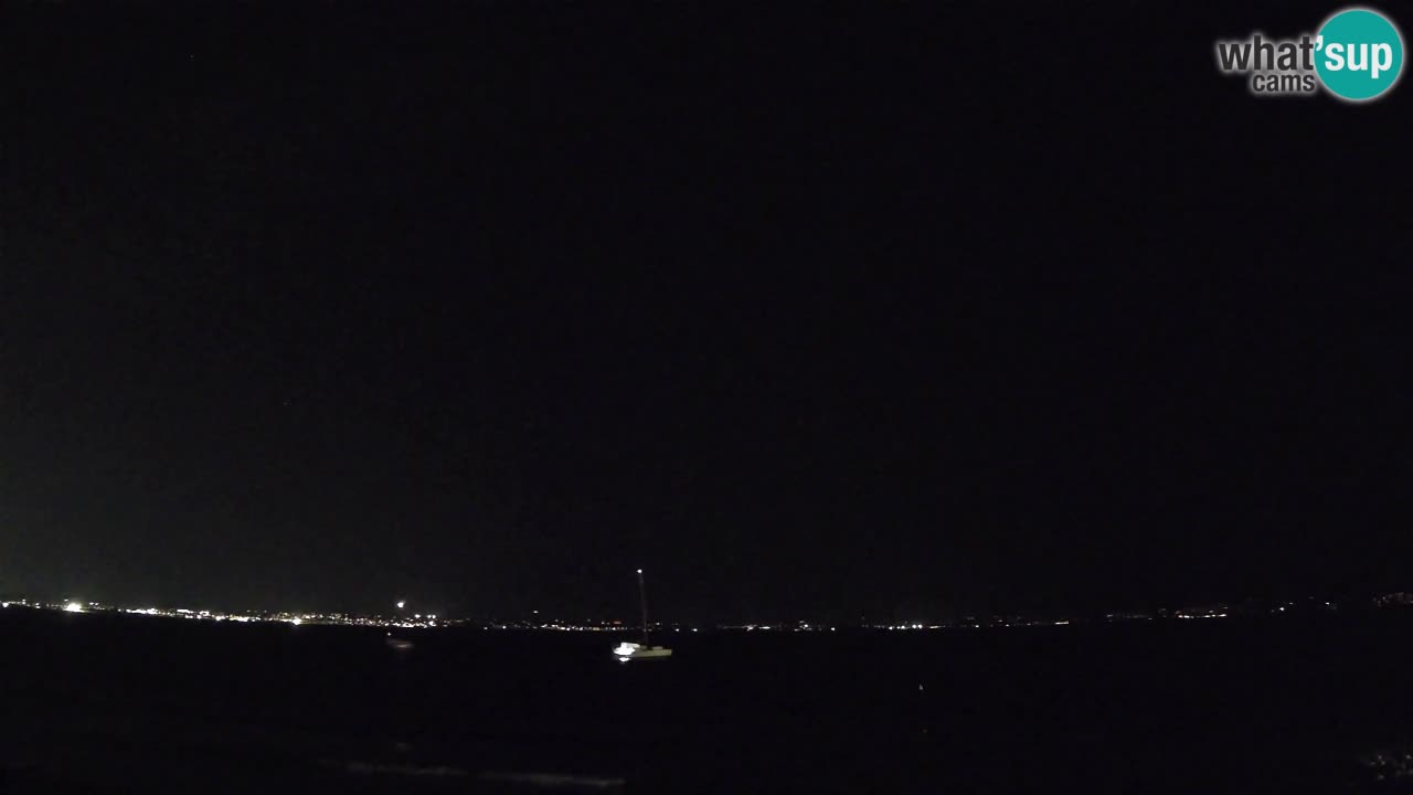 Webcam Cagliari Windsurf Club – Plage du Poetto en direct