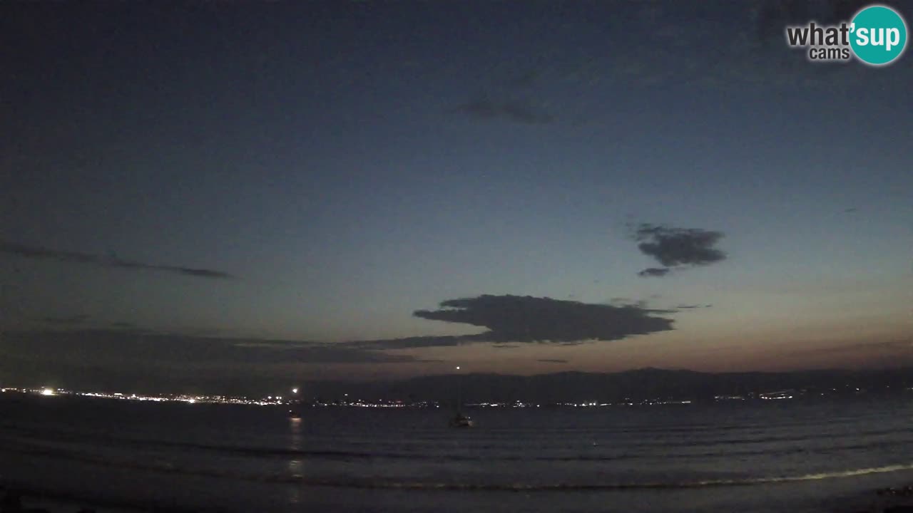 Webcam Cagliari Windsurf Club – Spiaggia del Poetto in diretta