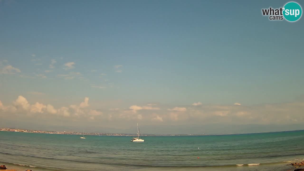 Webcam Cagliari Windsurf Club – Plage du Poetto en direct