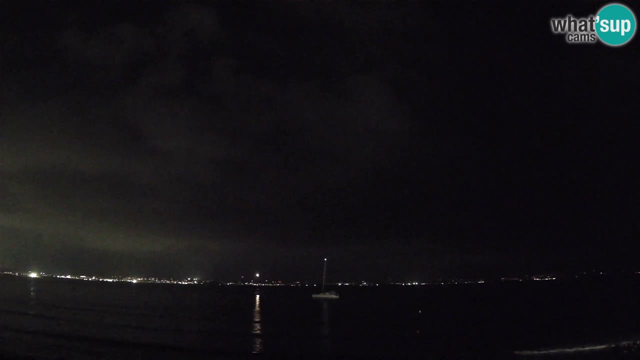 Webcam Cagliari Windsurf Club – Spiaggia del Poetto in diretta