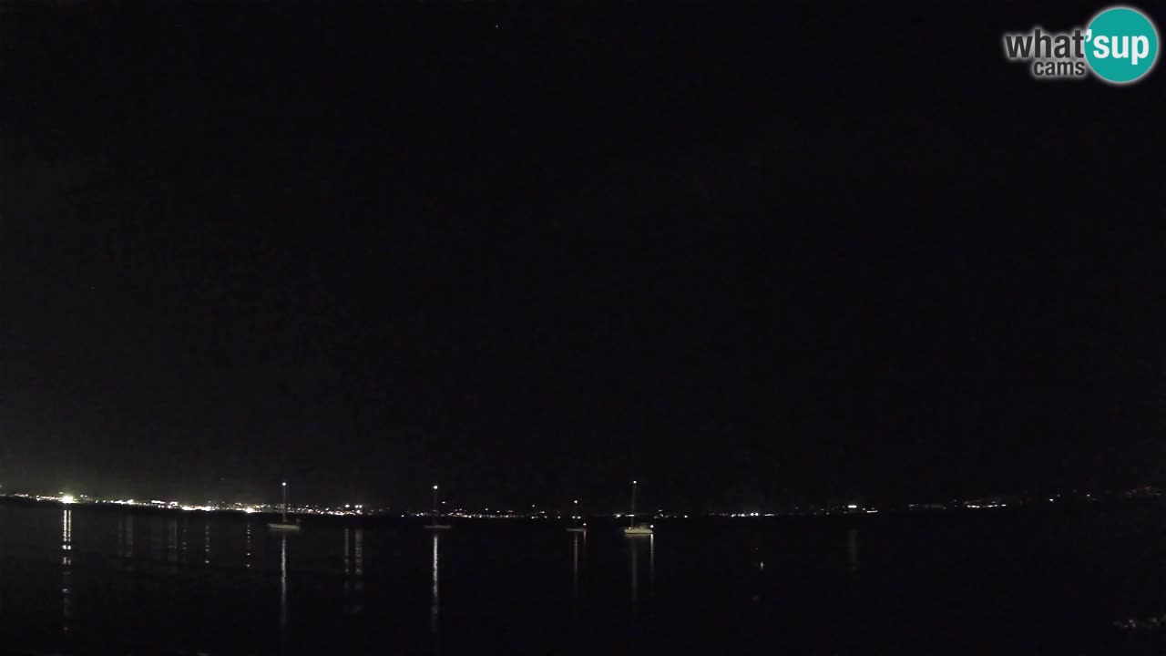 Webcam Cagliari Windsurf Club – Spiaggia del Poetto in diretta