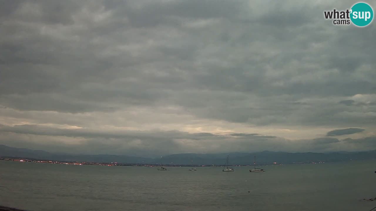 Webcam Cagliari Windsurf Club – Playa del Poetto en directo