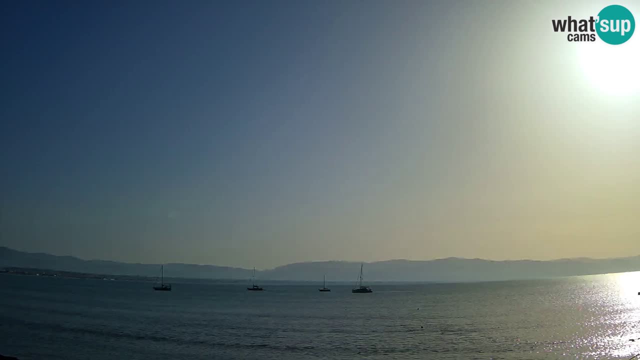 Webcam Cagliari Windsurf Club – Spiaggia del Poetto in diretta