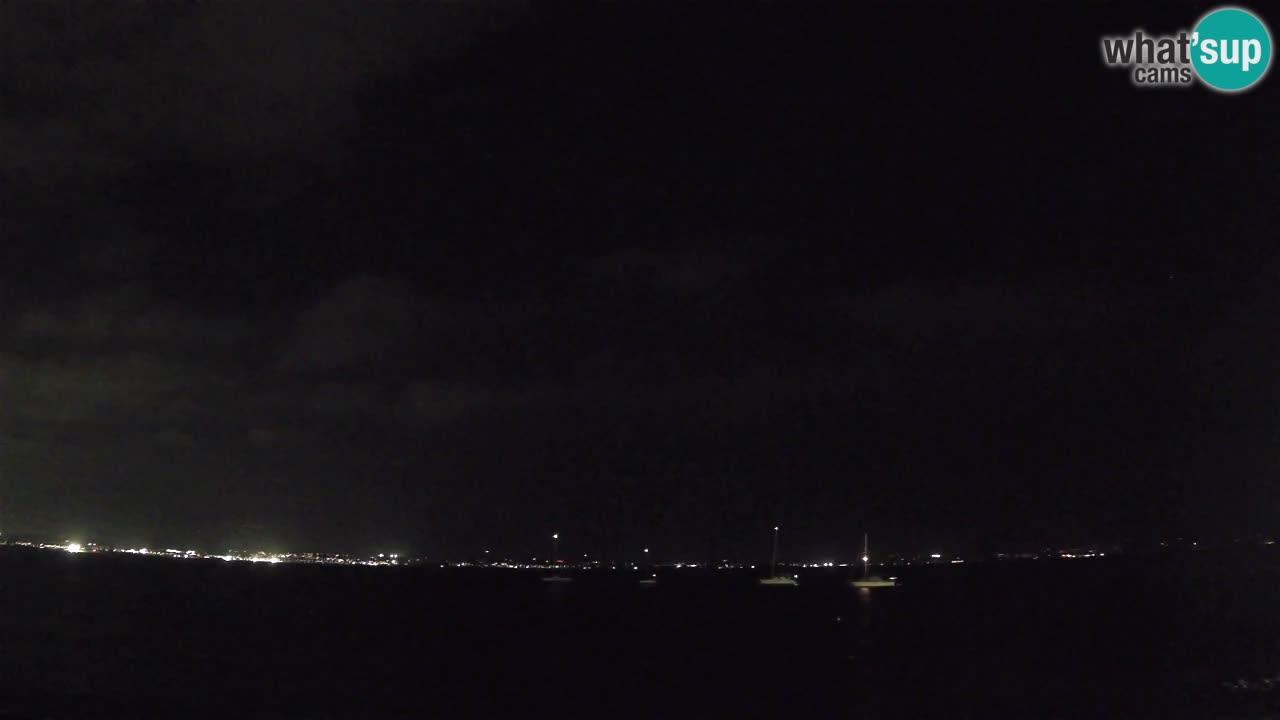 Webcam Cagliari Windsurf Club – Plage du Poetto en direct