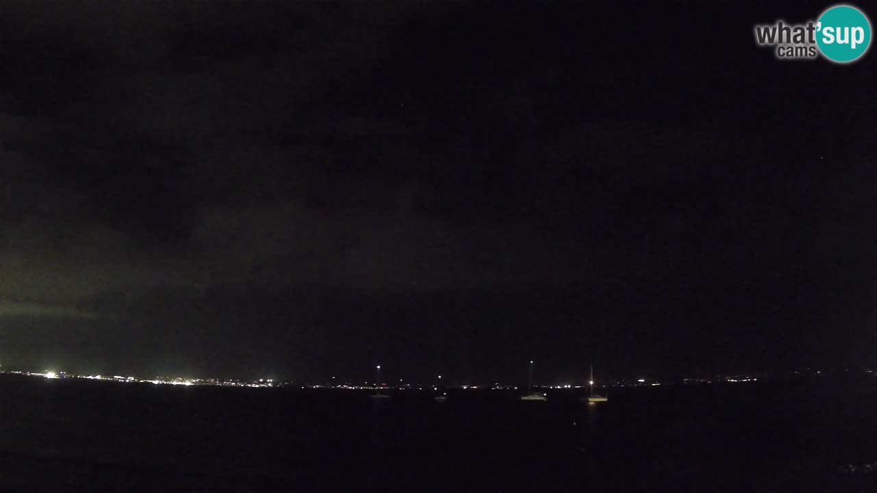 Webcam Cagliari Windsurf Club – Playa del Poetto en directo