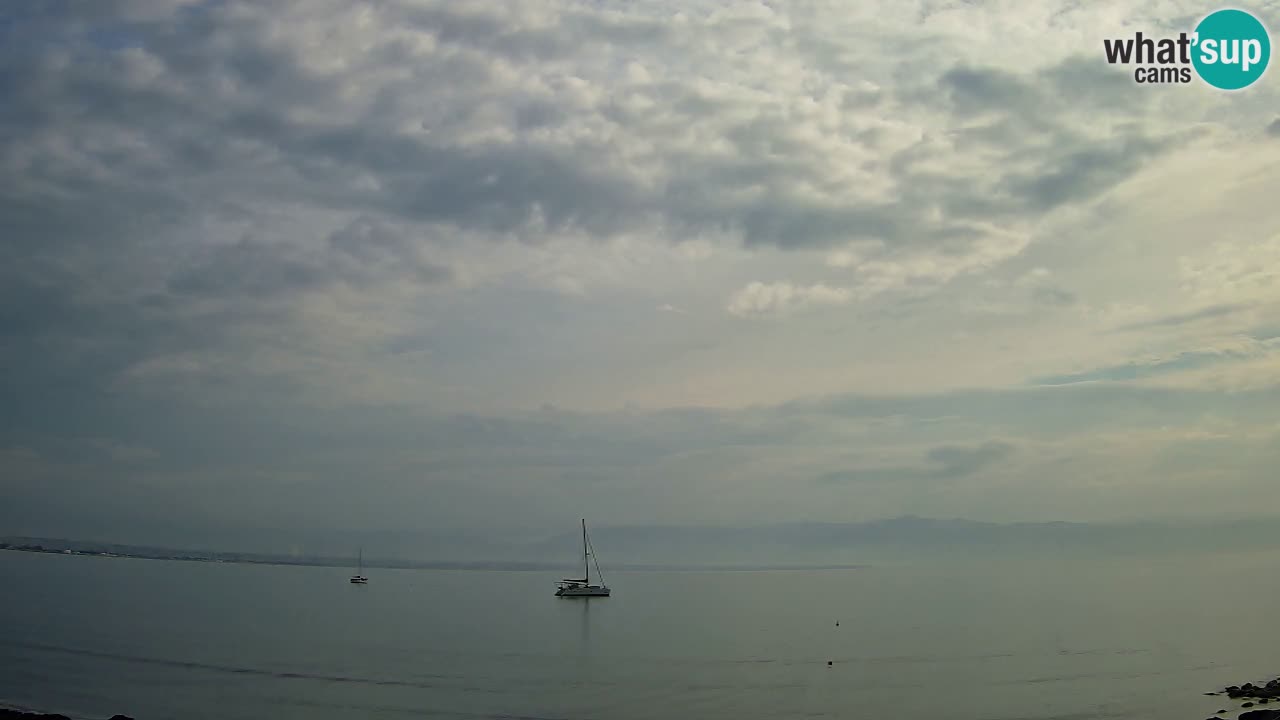 Webcam Cagliari Windsurf Club – Playa del Poetto en directo