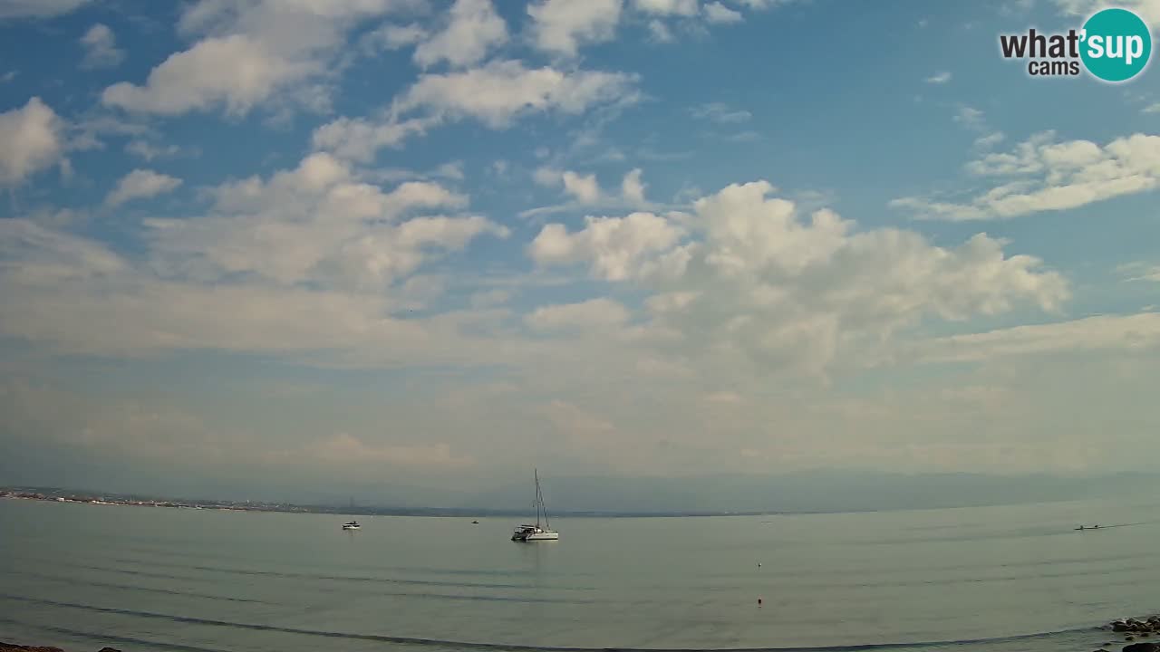 Webcam Cagliari Windsurf Club – Playa del Poetto en directo