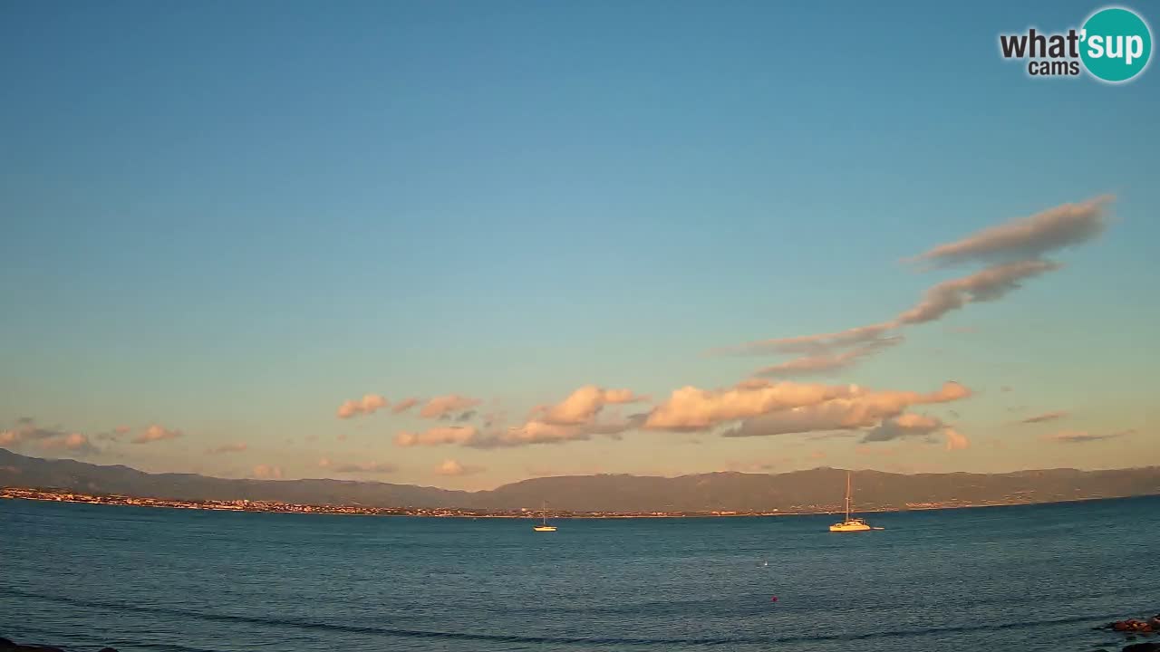 Webcam Cagliari Windsurf Club – Liveblick vom Poetto Strand