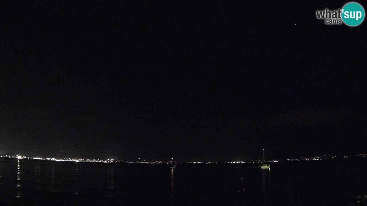 Webcam Cagliari Windsurf Club – Playa del Poetto en directo