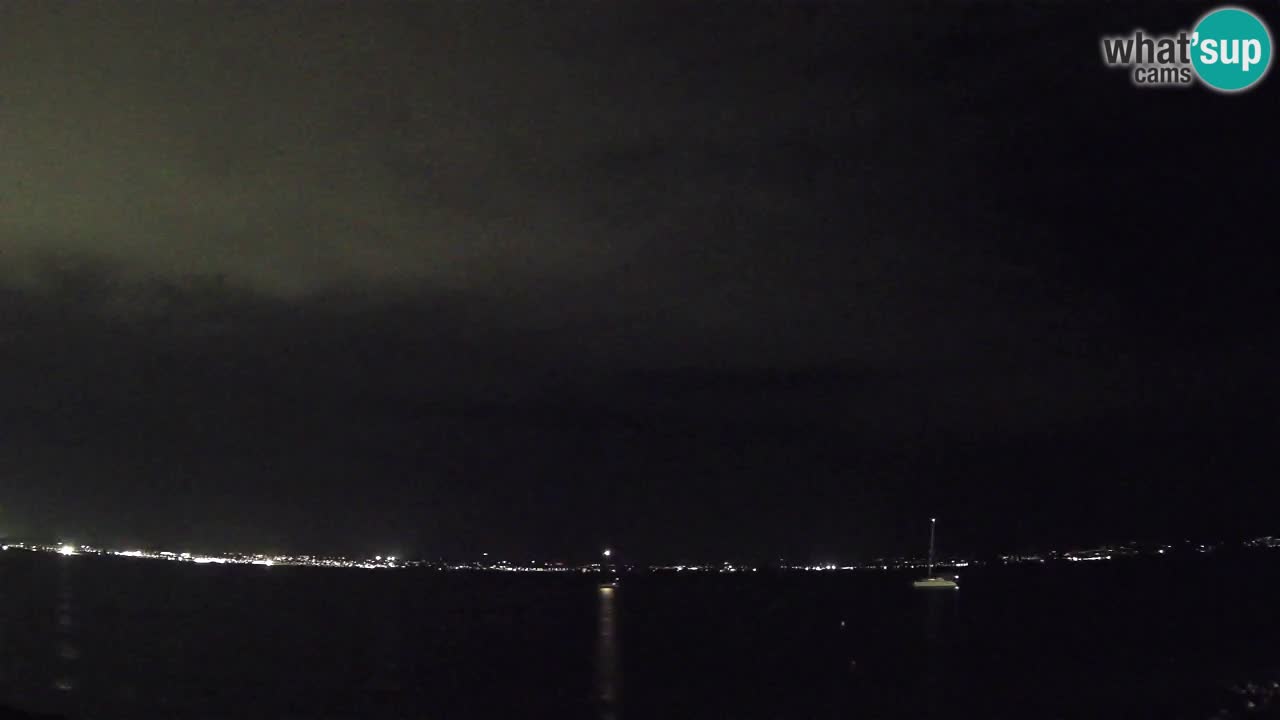 Webcam Cagliari Windsurf Club – Playa del Poetto en directo