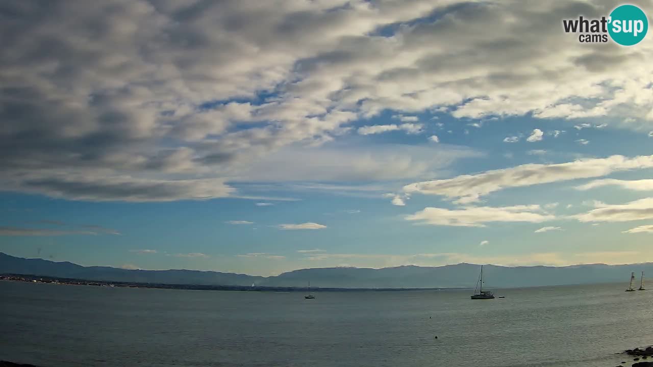 Spletna kamera Cagliari Windsurf Club – Pogled v živo s plaže Poetto