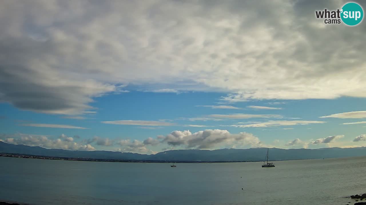 Webcam Cagliari Windsurf Club – Playa del Poetto en directo
