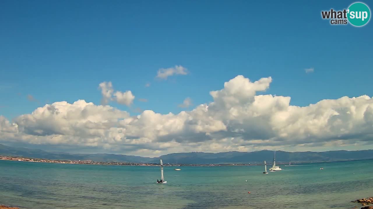 Webcam Cagliari Windsurf Club – Liveblick vom Poetto Strand