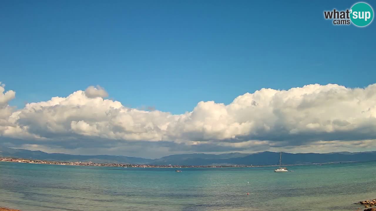 Web kamera Cagliari Windsurf Club – Poetto plaža uživo