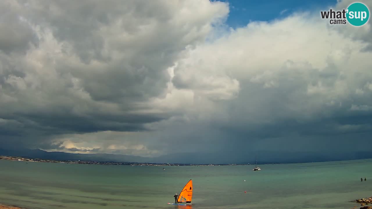 Webcam Cagliari Windsurf Club – Liveblick vom Poetto Strand