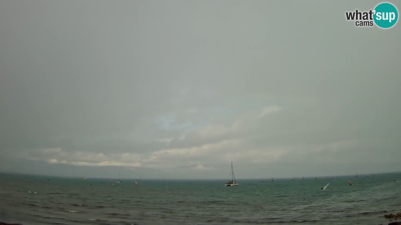 Webcam Cagliari Windsurf Club – Spiaggia del Poetto in diretta